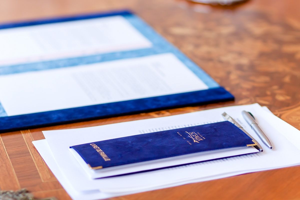 Livret de famille et papiers