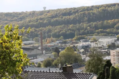 Vue de Déville en automne