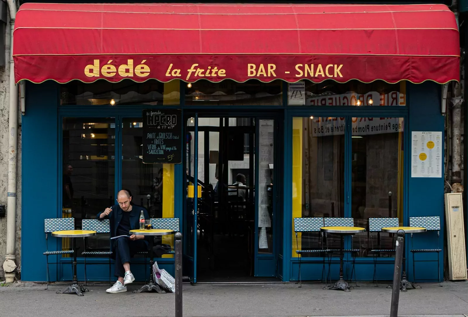 Demande d'occupation du domaine public, une terrasse d'un bar-snack